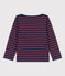 Marinière bambino unisex in cotone LITTORAL/ STOP