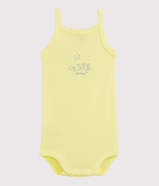 Body con spalline bebè femmina giallo CITRUS