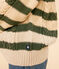 Maglione irlandese in cotone a righe bambino AVALANCHE/ CROCO