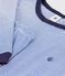 Pigiama in cotone a righe bambino blu/bianco