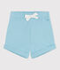 Shorts in cotone tinta unita neonato