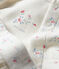 Completo 3 pezzi bebè unisex in tubique bianco MARSHMALLOW/bianco MULTICO
