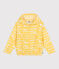 Giacca a vento ultraleggera bambino giallo ORGE/bianco MARSHMALLOW
