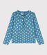 Blusa in cotone a fiori bambina