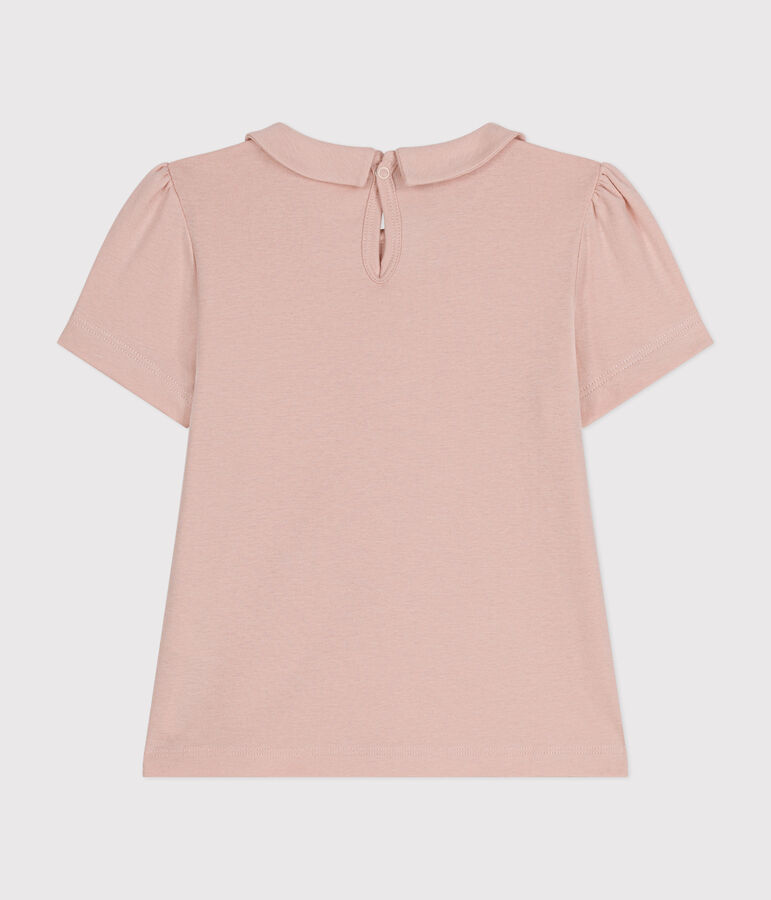 T-shirt a maniche corte bambina rosa SALINE