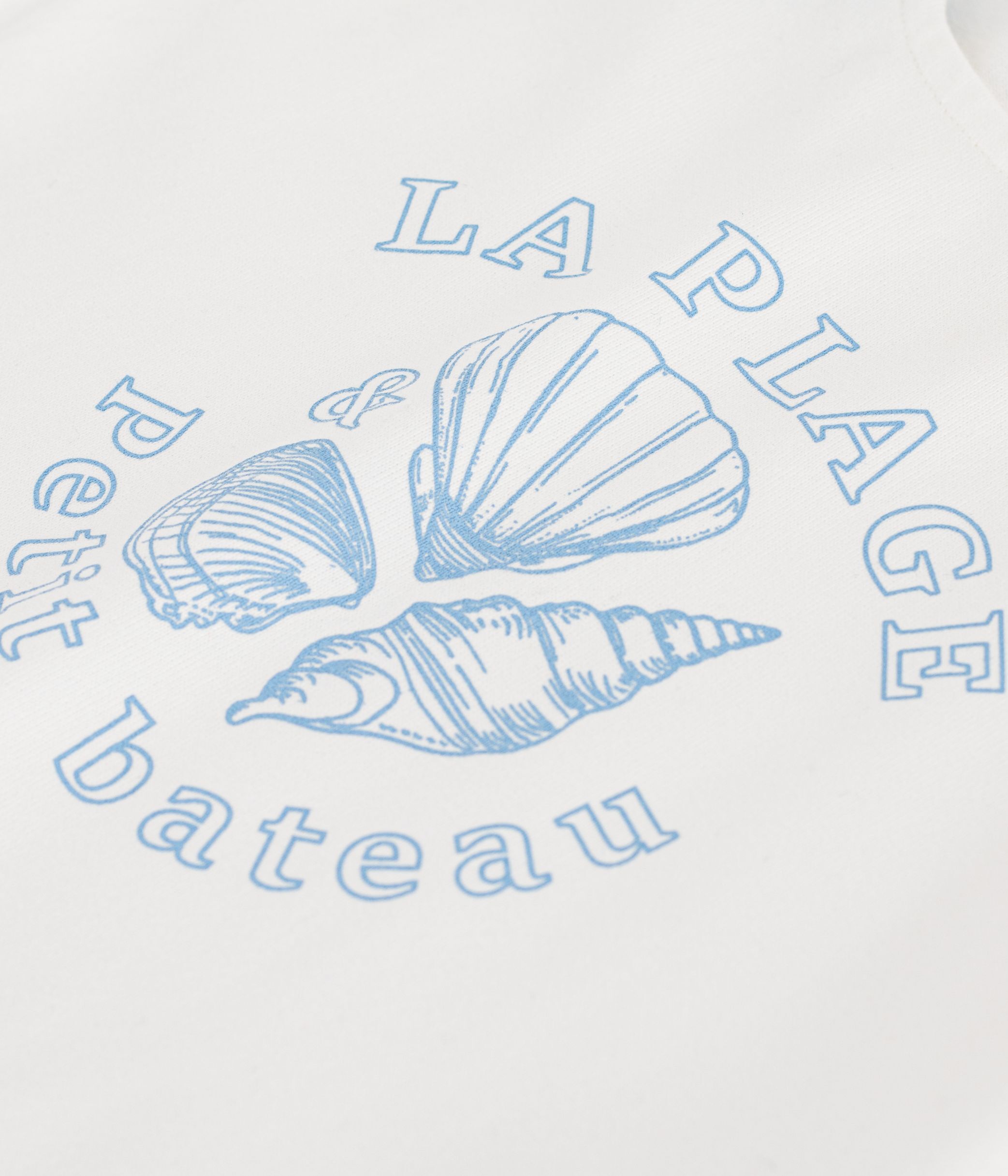 T-shirt a maniche corte in cotone bambina bianco