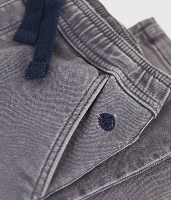 Pantalone bambino in denim taglio regular grigio GRIS DELAVE