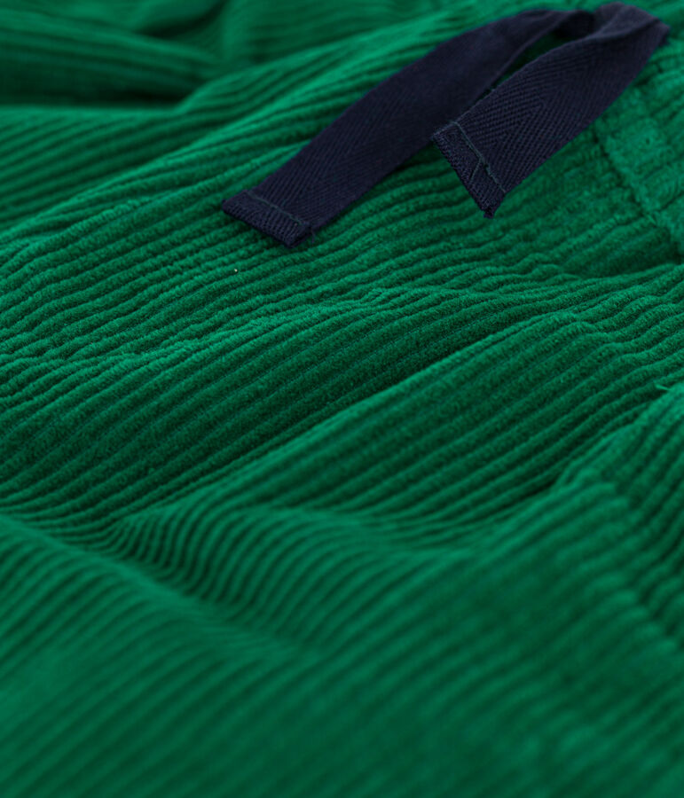 Pantaloni in velluto a coste bambino MATCHA