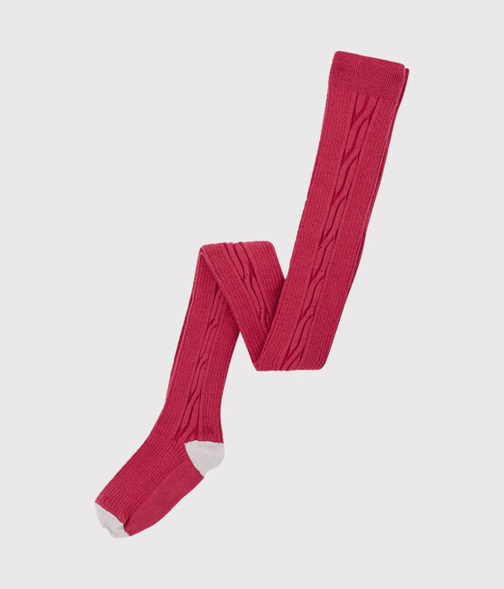 Collant caldo bambina rosa POPPY