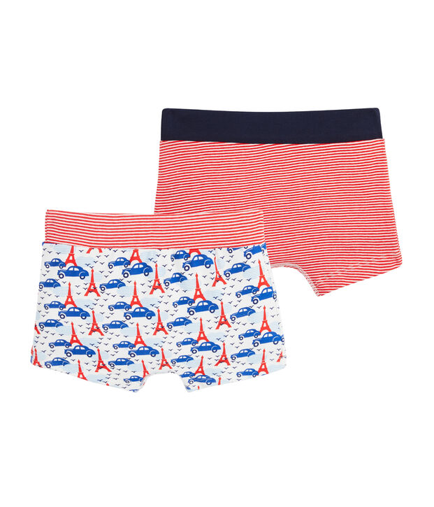 Duo boxer bambino multicolore