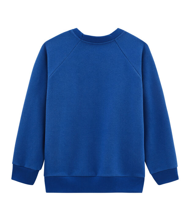 Felpa bambino blu