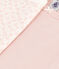 Confezione da 2 canottiere bambino con spalline in cotone a fiori variante 1