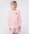 Felpa in cotone stampato bambina rosa FLEUR/ SPI