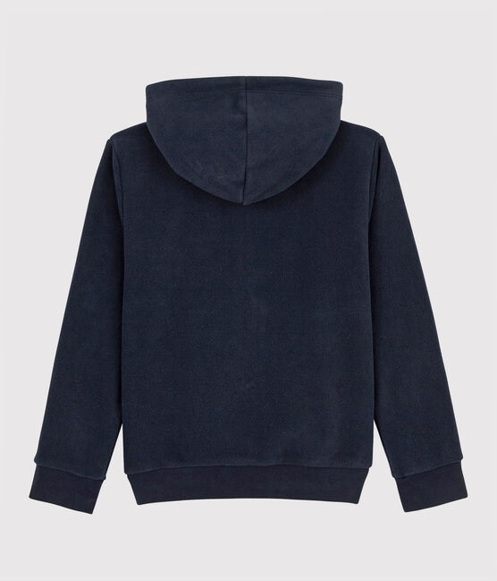 Pile con cappuccio bambina/bambino blu SMOKING