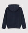 Pile con cappuccio bambina/bambino blu SMOKING