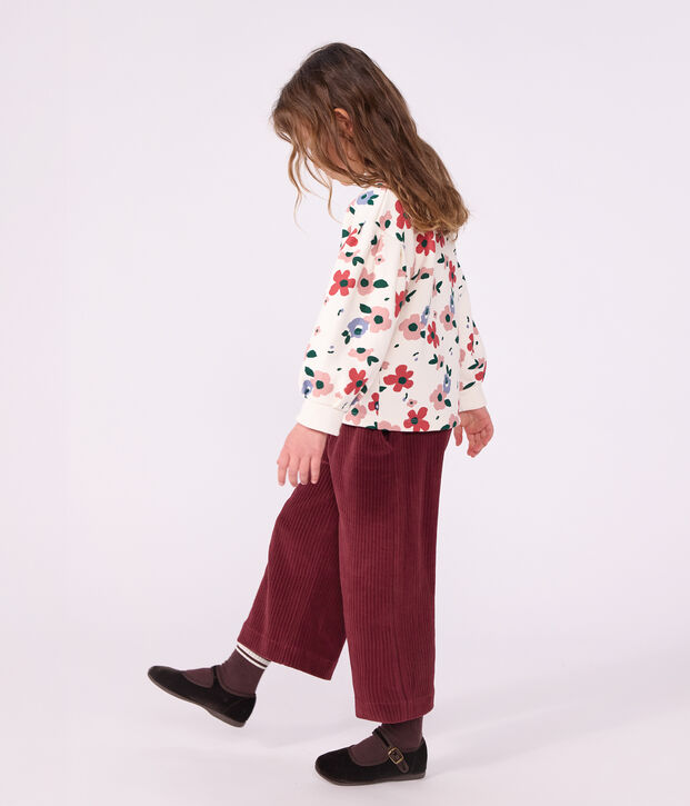 Pantaloni a gamba ampia in cotone bambino TRUFFE
