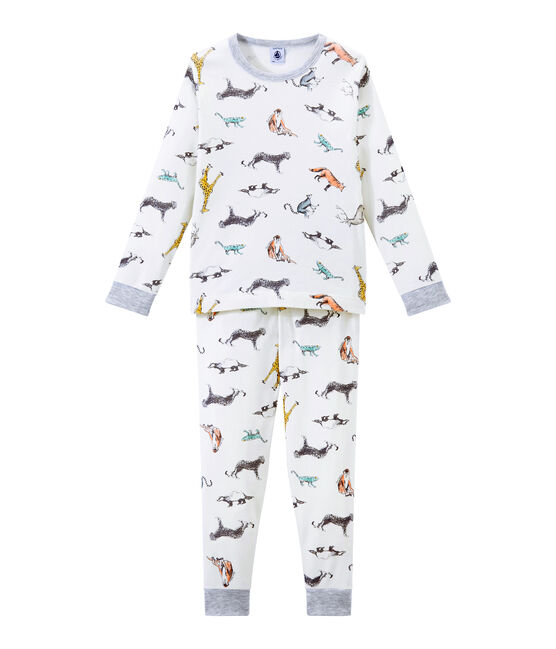 Pigiama per bambino bianco MARSHMALLOW/bianco MULTICO