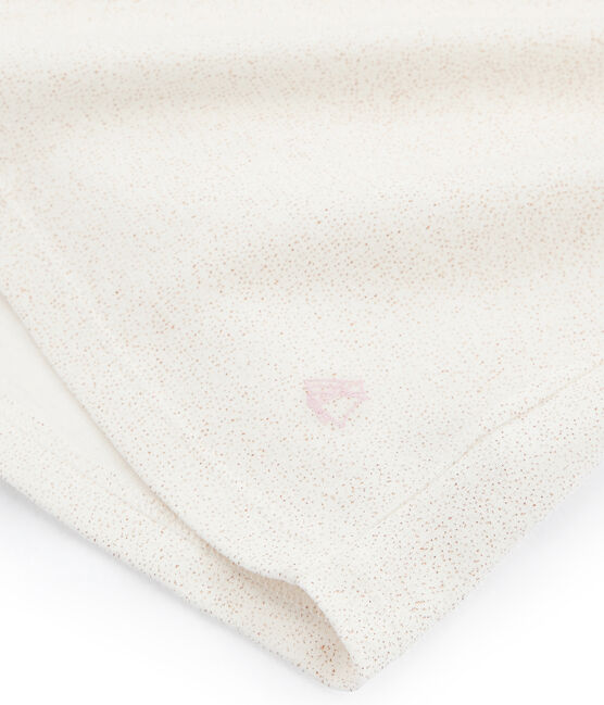T-shirt a maniche corte bambina bianco MARSHMALLOW/rosa COPPER