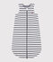 Sacco nanna in cotone a righe TOG 2 bianco MARSHMALLOW/blu SMOKING