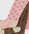 Confezione da 2 paia di collant bebè femmina rosa CHARME/bianco MULTICO