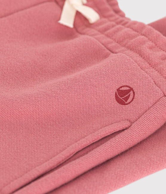 Pantaloni da jogging in molleton bambina rosa ROSEWOOD