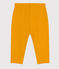 Pantaloni in tessuto felpato per bebè giallo BOUDOR