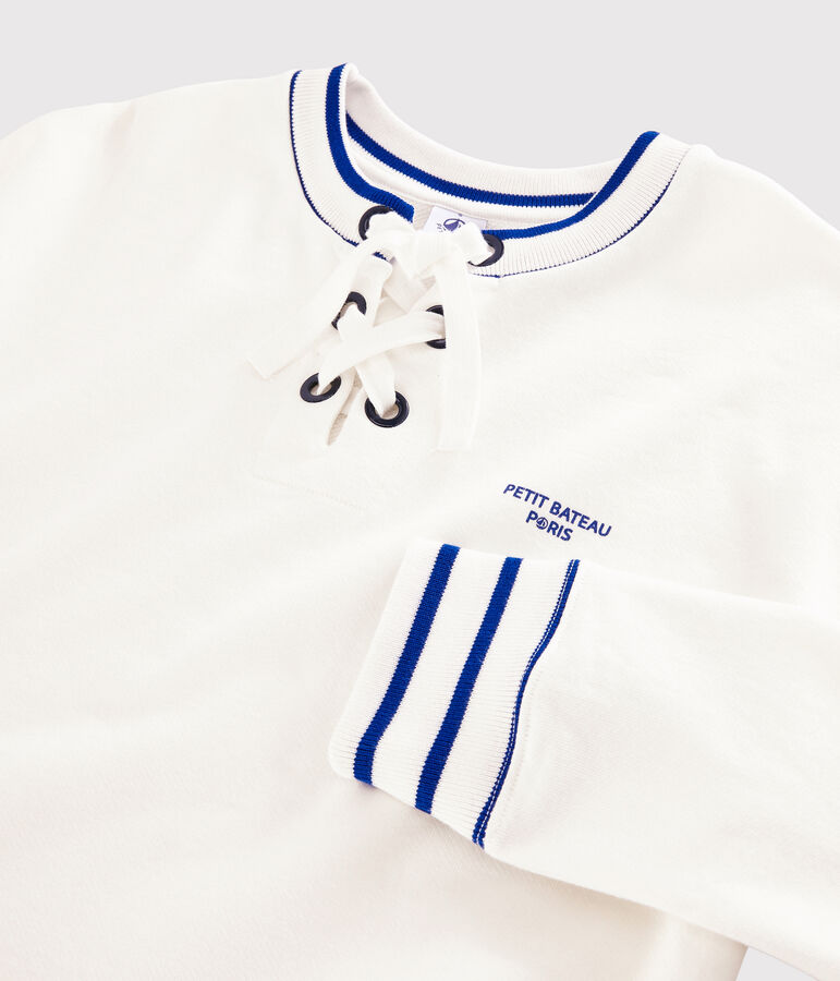 Felpa in molleton Donna bianco