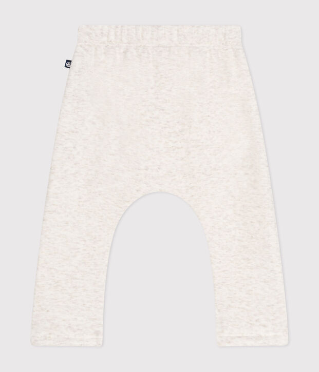 Pantaloni beb&egrave; in tessuto felpato morbido e caldo MONTELIMAR CHINE