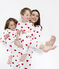 Pigiama ragazza - regazzo a costine bianco MARSHMALLOW/rosso TERKUIT