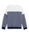 Pull donna blu SMOKING/bianco MARSHMALLOW