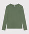 T-shirt L'ICONIQUE girocollo in cotone Donna verde CROCO