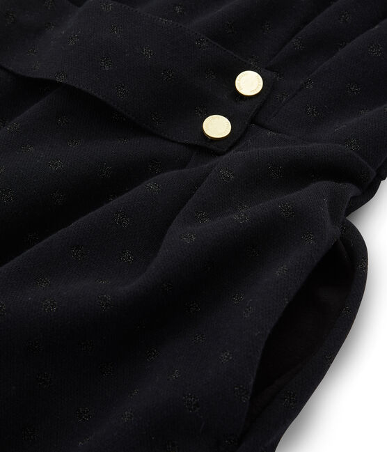 Abito attillato a maniche lunghe donna nero NOIR/nero LUREX NOIR