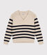 Maglione in misto lana e cotone donna