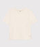 T-shirt LE BOXY in cotone donna beige MONTELIMAR CHINE