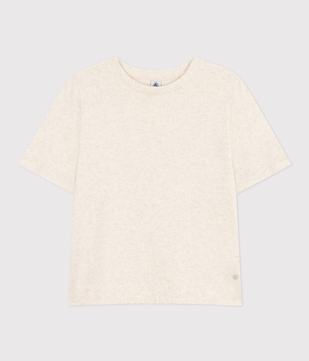 T-shirt LE BOXY in cotone donna MONTELIMAR CHINE
