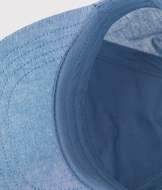 Cappellino in denim celeste bebè blu DENIM CLAIR