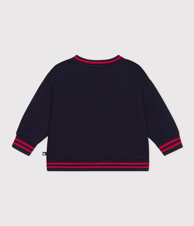 Letter jacket in jersey spesso per beb&egrave; SMOKING