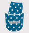 Pigiama bambina/bambino snugfit fantasia grafica in cotone biologico MALLARD/ ECUME