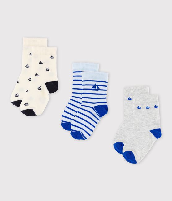 Set di 3 paia di calzini bebè bambino variante 2