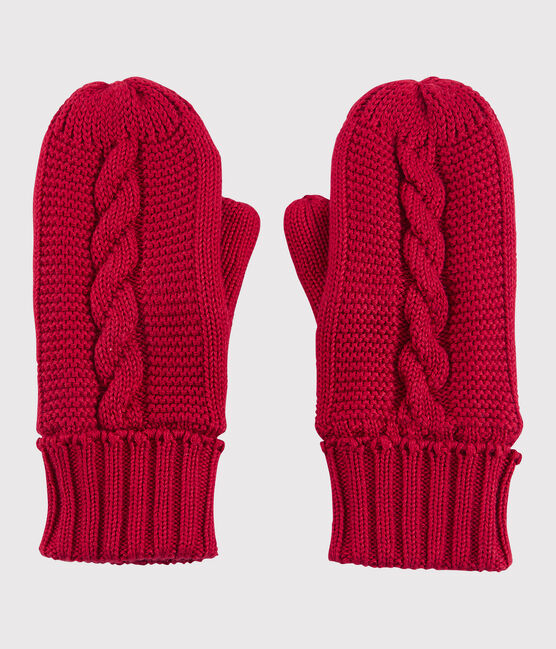 Muffole bambina/bambino rosso TERKUIT
