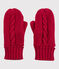 Muffole bambina/bambino rosso TERKUIT