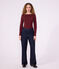 T-shirt a maniche lunghe con scollo a barca in cotone donna TRUFFE