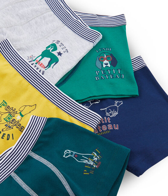 Confezione da 5 boxer bambino variante 1