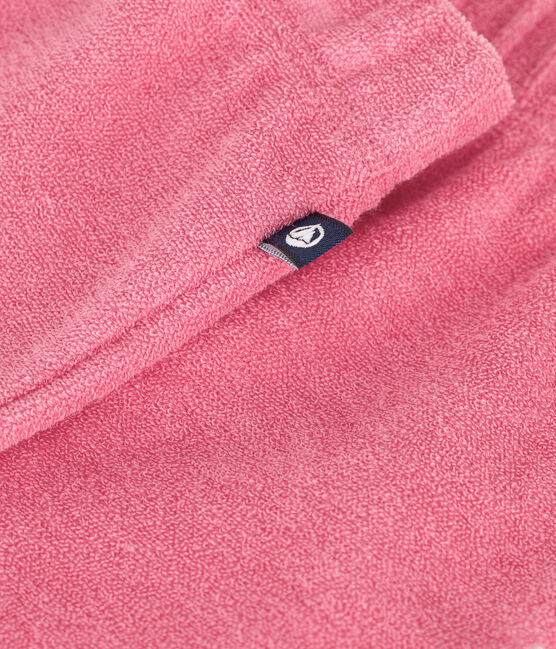 Shorts in spugna di cotone neonato rosa PEONIA