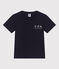 T-shirt in jersey leggero bambino blu SMOKING