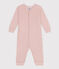 Tutina pigiama senza piedi in cotone lyocell rosa SALINE