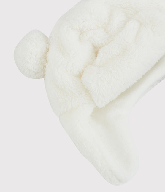 Berretto bambina bianco MARSHMALLOW