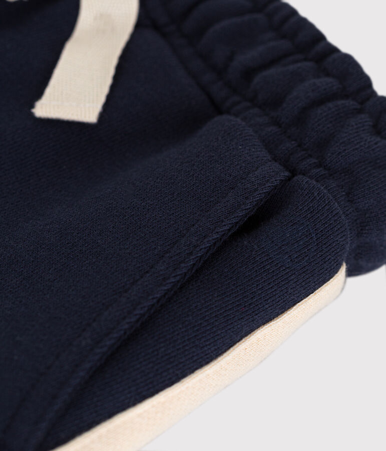 Shorts in cotone bambino blu