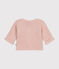 Cardigan in tricot a punto legaccio per bebè rosa SALINE