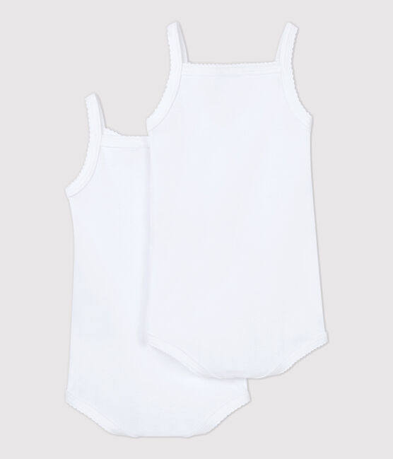 Confezione da 2 body con spalline bebè femmina variante 1